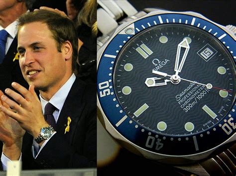 prince william omega seamaster midsize|Prince William Omega Seamaster extension.